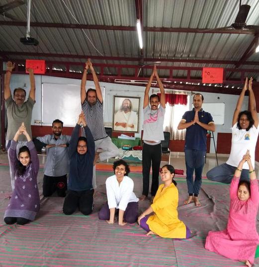 art of living. happiness program