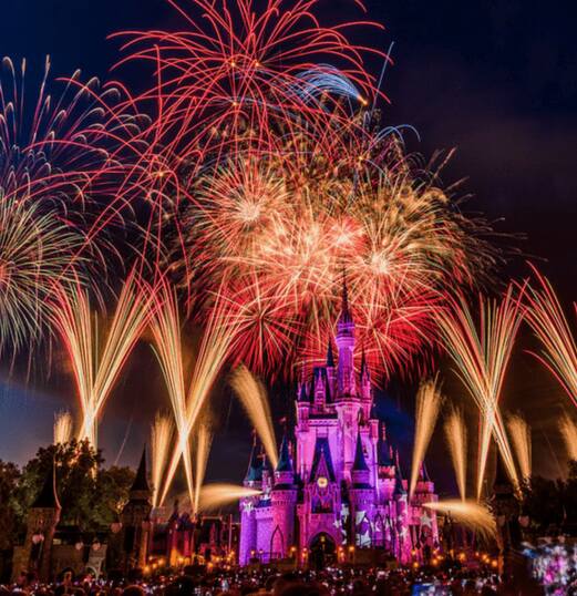 DisneyLand Fireworks